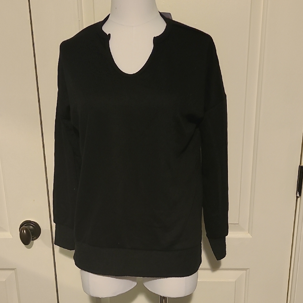 NWT Jenny Boston Black Sweater
